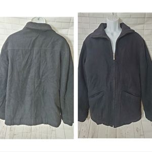 Kenneth Cole Reaction Black Wool Jacket